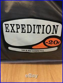 REI -20 expedition sleeping bag Regular/Left Sky #7947880014