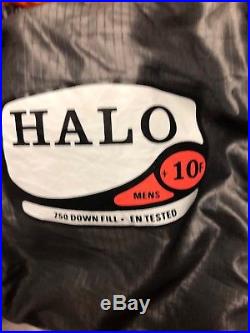 REI Co-Op Halo 10+ Down Sleeping Bag Mens Regular. 750 Down Fill