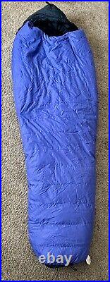 REI Down Time Sleeping Bag Mummy Purple Down Time 15 Degrees Backpacking 84