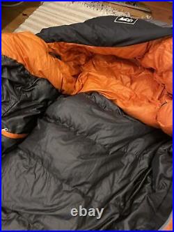 REI Expedition-20°F Sleeping Bag Goose Down Fill Reg LH EUC