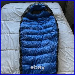 REI Flash Ultralight Sleeping Bag 29 Degree Men's Long Blue 890 Grams