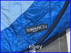 REI Kilamanjaro Polarguard 0° Long/Left Mens sleeping bag, 86'x62, 45M043L