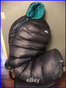 REI Magma 17 Womens Ultralight Regular Sleeping Bag 850 Down Fill