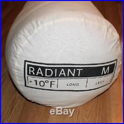 REI Radiant +10 Sleeping Bag Men's Long Down Lightweight Mummy withSack