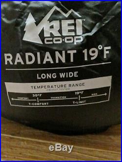 REI Radiant 20 Down Sleeping Bag