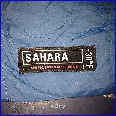 REI Sahara +30º F Mummy Sleeping Bag, 600 Fill Power Goose Down, Nylon