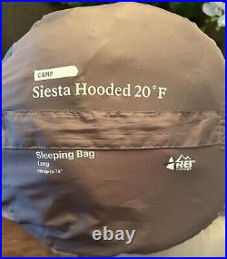 REI co-op siesta hooded 20 Degree sleeping bag