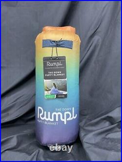 RUMPL Down Puffy Blanket Baja Fade. New With Tags. 1 Person Hamock Camping