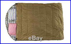 RV Camping Supplies For Tents Kids 2 Person Sleeping Bag Cold Weather Teen Adult