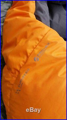 Rab Alpine 400 Ultralight Goose Down Sleeping Bag sz. Regular Super condition