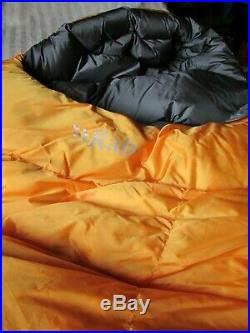Rab Andes 1000 sleeping bag unused from new with compression bag, storage sack