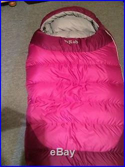 Rab Ascent 700 Womens Down Filled Sleeping Bag. Excellent condition