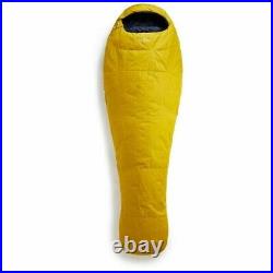 Rab Ignition 1 Sleeping Bag Dark Sulphur Yellow Lightweight Synthetic R Side Zip