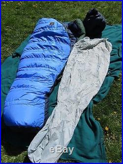 Rare DOWN HOME Down Sleeping Bag GORE-TEX vtg CUSTOM Mountaineering -40 Western
