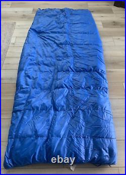 Rare Vintage Goose Down Norland Blacks Blue Sleeping Bag Thomas Black & Sons NY