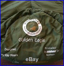 Ray Mears 4-Season Golden Eagle Sleeping Bag Nanok of Norway version