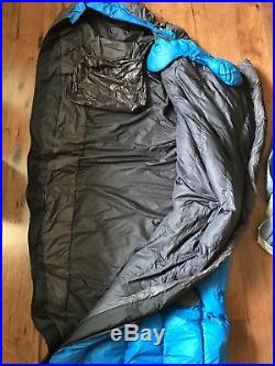 Regular Blue Big Agnes Lost Ranger Down tek Sleeping Bag 15 Degree 100% Down