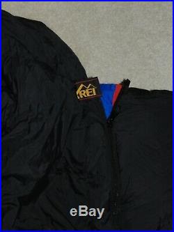 Rei Goose Down Down Time Thaw -20 Sleeping Bag Right Zip 64 X 86 Long Fmm