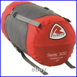Robens Serac 300 down filled sleeping bag left zip