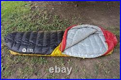 SIERRA DESIGNS nitro 20 sleeping bag ultralight 800 goose down DRIDOWN womens