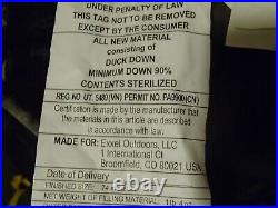 SIERRA DESIGNS nitro 20 sleeping bag ultralight 800 goose down DRIDOWN womens