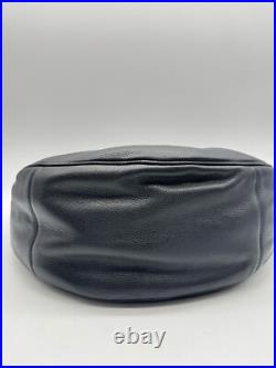 SPECIAL OFFER -BY FAR Maxi Cush 100% cowhide leather large shoulder bag BLACK