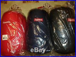 Supreme 2014 F/w North Face Box Logo Dolomite Sleeping Bag Paisley Bandana Blk