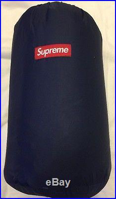 Supreme 2014 F/w North Face Box Logo Tnf Bandana Sleeping Bag Blue