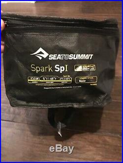 Sea To Summit Spark 1 Down Sleeping Bag 850+loft Ultradry Rds Certified Down 5°c