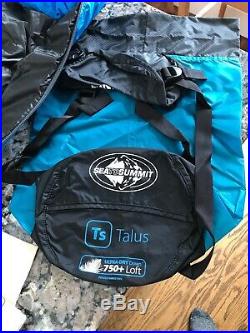 Sea To Summit Talus TsI Down Sleeping Bag 23° F, Left Zip, Regular