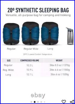 Sea To Summit Trailhead Synthetic Sleeping Bag Regular 20 Degree Blue