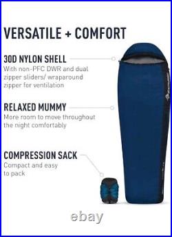 Sea To Summit Trailhead Synthetic Sleeping Bag Regular 20 Degree Blue