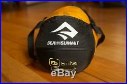 Sea to Summit Ember EbI Ultralight 750 Down Quilt Backpacking Bikepacking