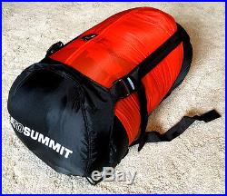 Sea to Summit Sleeping Bag NWT Trek III LONG 3 TK3 Duck Down -22F Backpacking