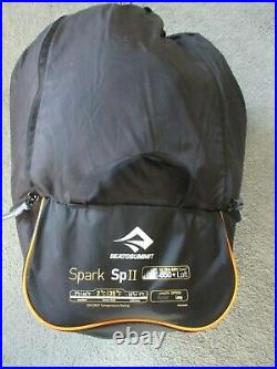 Sea to Summit Spark II Sleeping Bag, Long, 850+Loft Dry Down