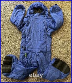 Selk Bag LITE Adult MEDIUM Blue Sleeping Bag Body Suit