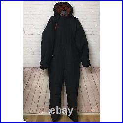 Selk Bag Lite Recycled Black Terracotta size Large Wearable Sleeping Bag