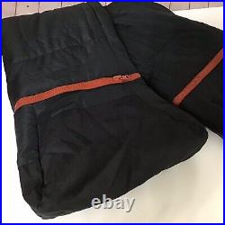 Selk Bag Lite Recycled Black Terracotta size Large Wearable Sleeping Bag