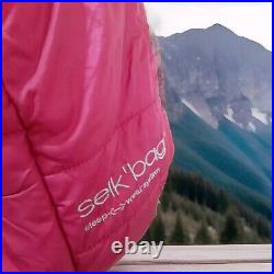 Selk Bag Palouso Wearable Sleeping Bag MSRP $349 Pink Camping Glamping Exc Cond