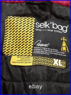 Selk Bag Palouso Wearable Sleeping Bag MSRP $349 Pink Camping Glamping Exc Cond