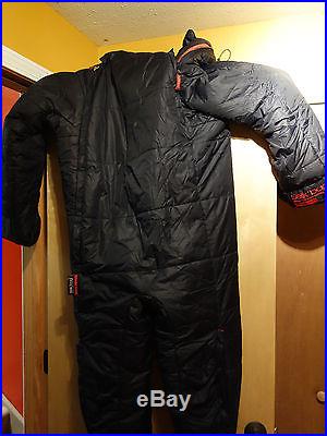 Selk'Bag Patagon SLEEPING BAG SUIT ONESIE ADULT NWT Black LARGE