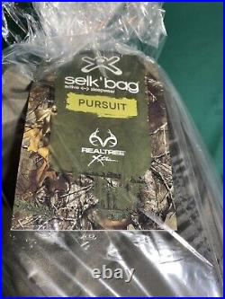 Selk'bag Active Sleepwear Pursuit Realtree Camouflage Hunting Camo (L) NEW
