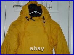 Selk'bag Wearable Sleeping Bag Suit Yellow Winter Camping Warm Quilted Sz Medium