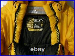 Selk'bag Wearable Sleeping Bag Suit Yellow Winter Camping Warm Quilted Sz Medium