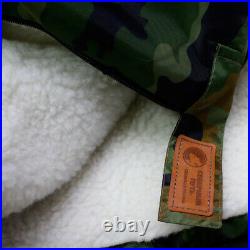Set of Two Winter Sleeping Bags (Natural Sheep Wool) Double Sleeping Bag