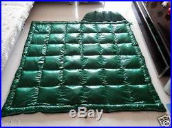Shiny nylon expedition down sleeping bags duvet quilt 2000g filling wetlook warm