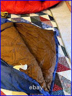 Sierra Designs -10 Berkley California Quilt USA Made Down Sleeping Bag Wide Body