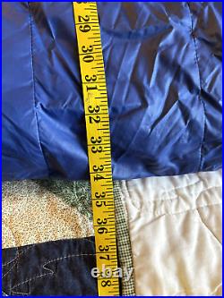 Sierra Designs -10 Berkley California Quilt USA Made Down Sleeping Bag Wide Body
