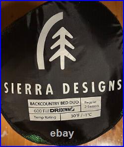 Sierra Designs Backcountry Bed 30°F Duo Down Sleeping Bag