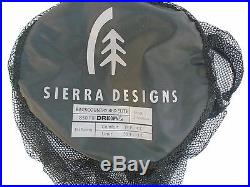 Sierra Designs Backcountry Bed Elite Sleeping Bag 39 Degree Down SHORT /33216/